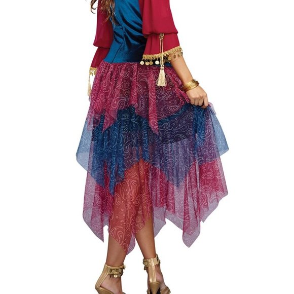 Gypsy Cosplay Costume Multi Size L - Picture 4 of 5
